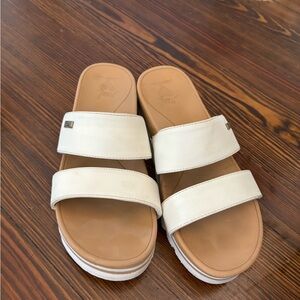 Reef Banded Horizon Hi Slide Sandals